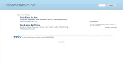 Desktop Screenshot of cinemaximum.net